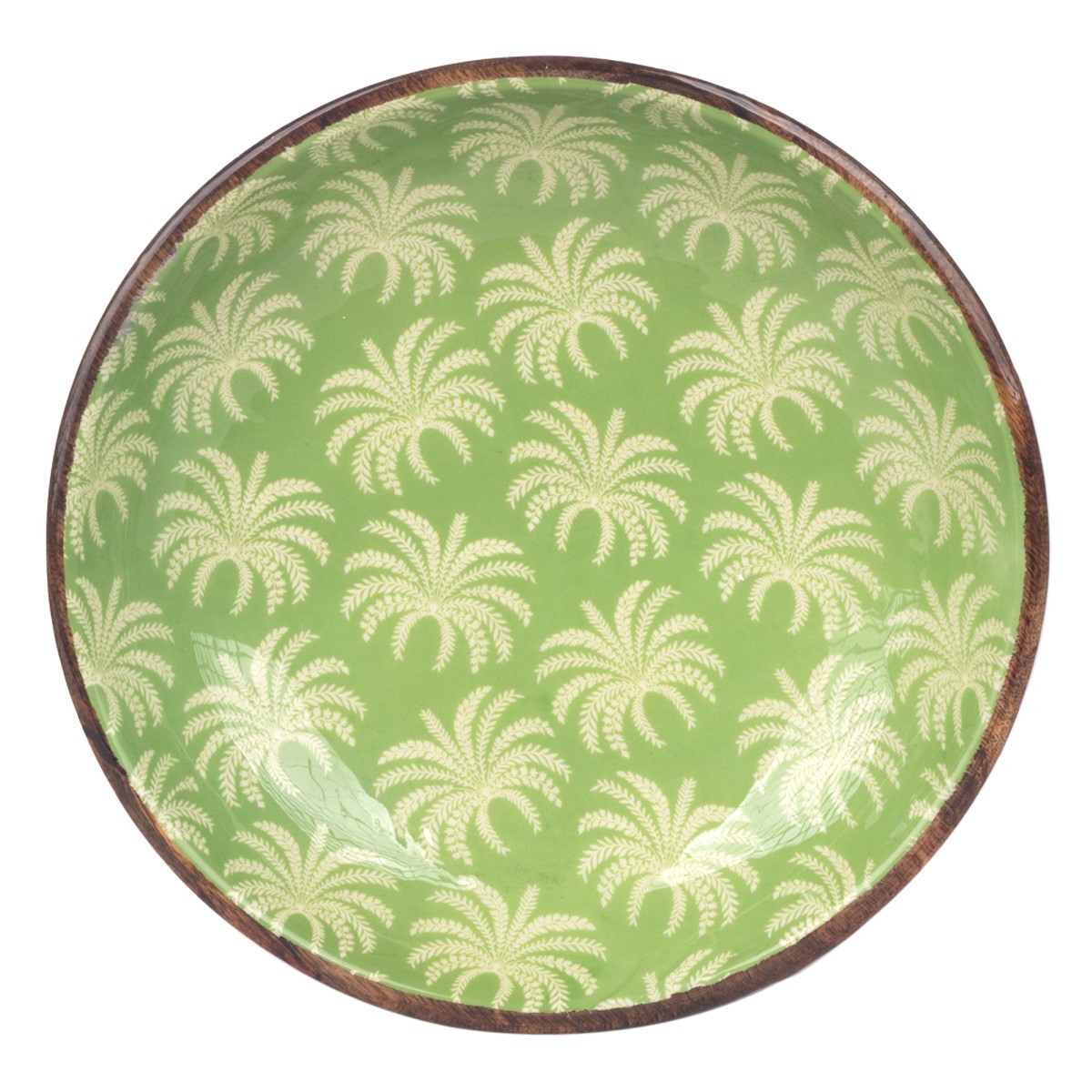 Palm motif bowl, 30 × 30 × 7 cm, item 39000 - Image 3