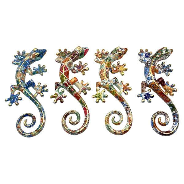 Resin lizard wall decoration – 23 cm