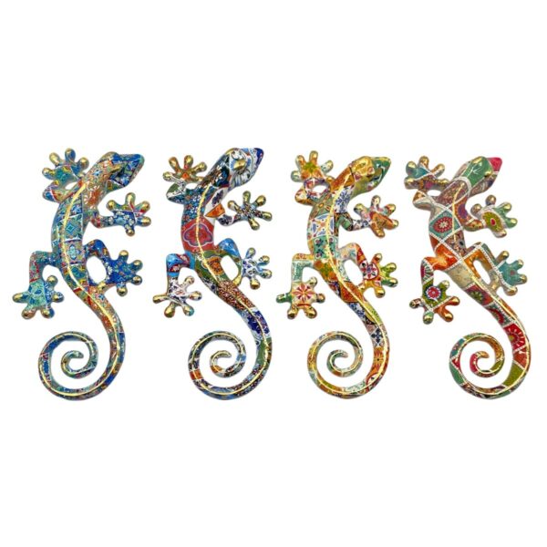 Resin lizard wall decoration – 18 cm