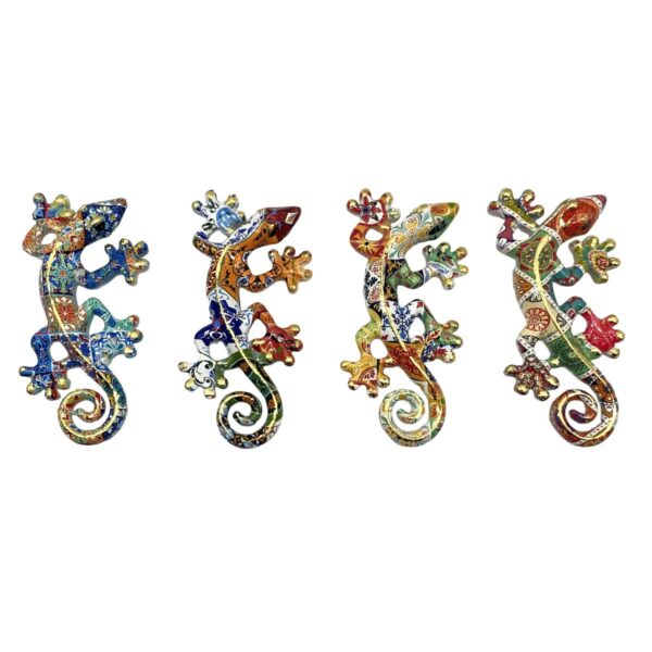 Resin lizard magnet – 10 cm, sold individually